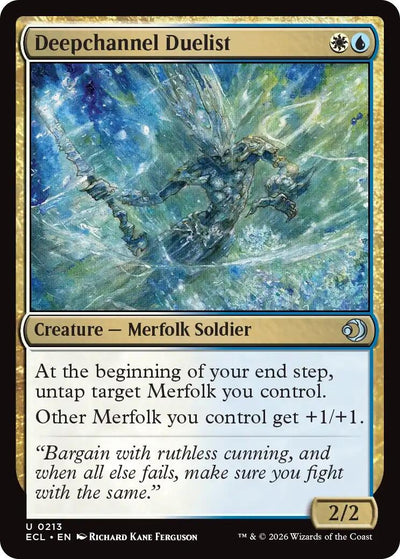 Deepchannel Duelist (Lorwyn Eclipsed) (213)