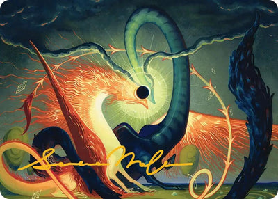 Celestial Reunion Art Card (42/54) (Gold-Stamped Signature) (42)