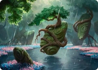 Rain-Slicked Copse Art Card (49)