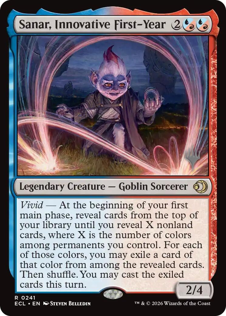 Image for Sanar, Innovative First-Year (241) - Magic: The Gathering