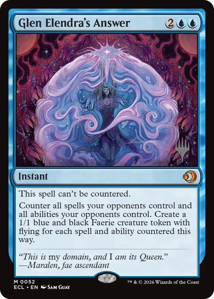 Image for Glen Elendra's Answer (52) - Magic: The Gathering