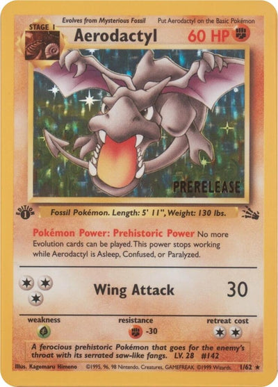 Aerodactyl (01/62) (Prerelease) (01/62)