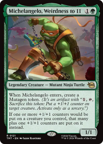 Michelangelo, Weirdness to 11 (Teenage Mutant Ninja Turtles) (121)