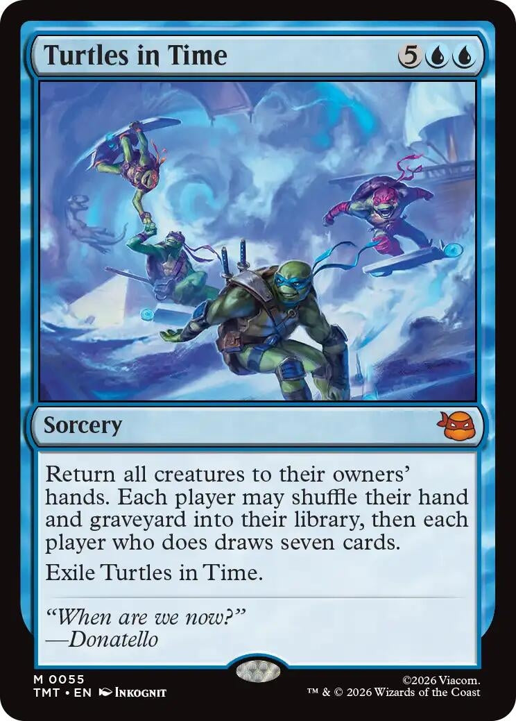Image for Turtles in Time (Teenage Mutant Ninja Turtles) (55) - Magic: The Gathering
