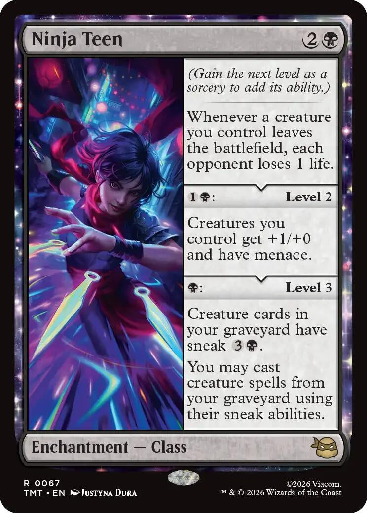Image for Ninja Teen (Teenage Mutant Ninja Turtles) (67) - Magic: The Gathering