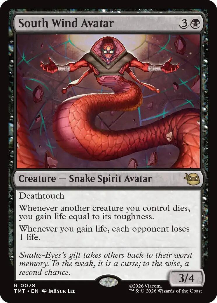 Image for South Wind Avatar (Teenage Mutant Ninja Turtles) (78) - Magic: The Gathering