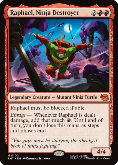 Raphael, Ninja Destroyer (Teenage Mutant Ninja Turtles) (102)