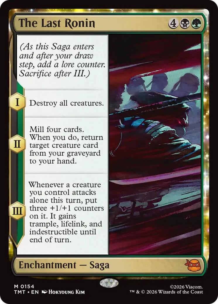 Image for The Last Ronin (Teenage Mutant Ninja Turtles) (154) - Magic: The Gathering
