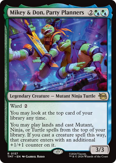 Mikey & Don, Party Planners (Teenage Mutant Ninja Turtles) (157)
