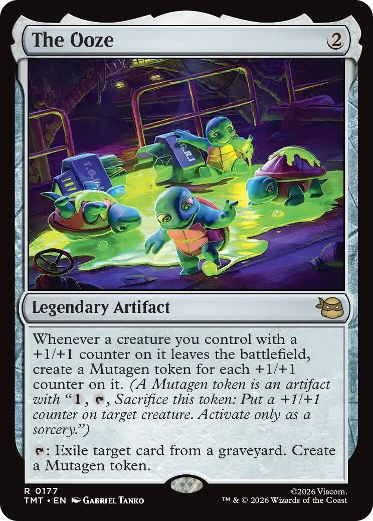 Image for The Ooze (Teenage Mutant Ninja Turtles) (177) - Magic: The Gathering