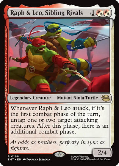 Raph & Leo, Sibling Rivals (Teenage Mutant Ninja Turtles) (166)