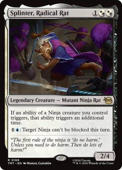 Splinter, Radical Rat (Teenage Mutant Ninja Turtles) (169)