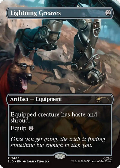 Lightning Greaves (2465) (Secret Lair Drop Series) (2465) (SLD)
