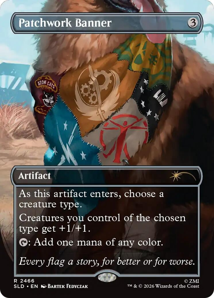 Image for Patchwork Banner (Secret Lair Drop Series) (2466) (SLD) - Magic: The Gathering