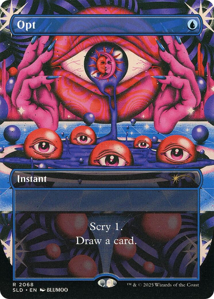 Image for Opt (2068) (Secret Lair Drop Series) (2068) (SLD) - Magic: The Gathering