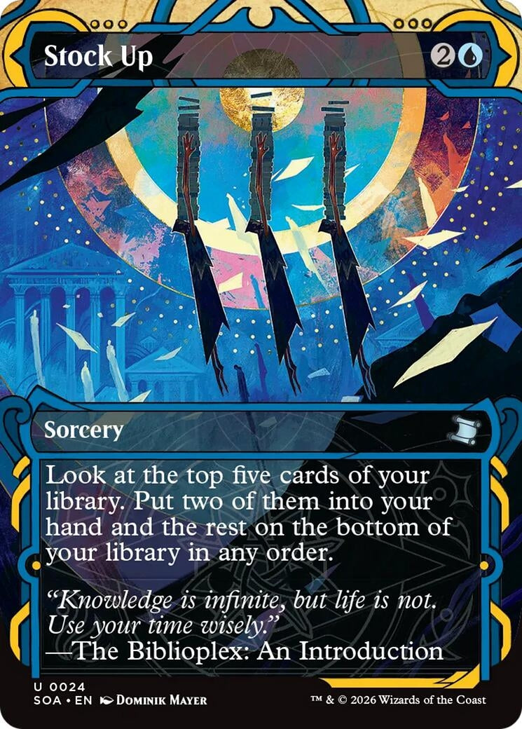 Image for Stock Up (Secrets of Strixhaven: Mystical Archive) (24) - Magic: The Gathering