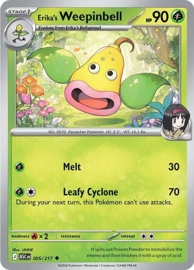 Erika's Weepinbell (ME: Ascended Heroes) (005/217)
