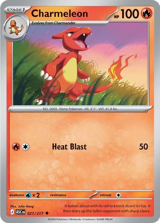 Charmeleon (ME: Ascended Heroes) (021/217)