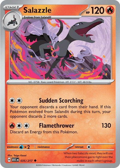 Salazzle (ME: Ascended Heroes) (035/217)