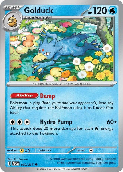 Golduck (ME: Ascended Heroes) (040/217)
