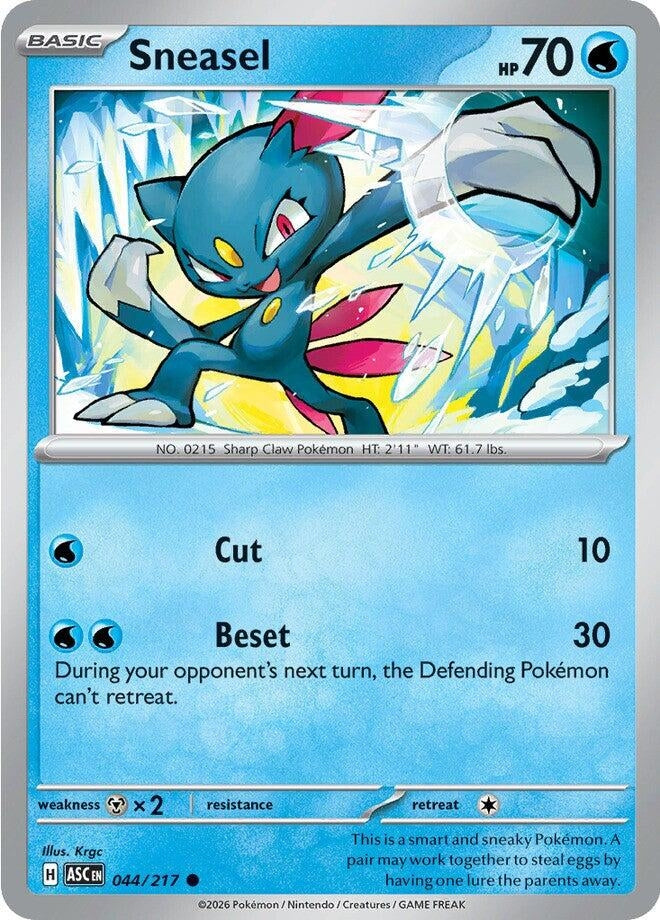 Sneasel (ME: Ascended Heroes) (044/217)