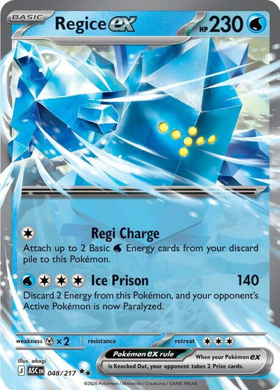 Regice ex (ME: Ascended Heroes) (048/217)
