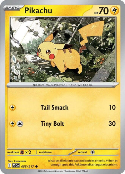 Pikachu (ME: Ascended Heroes) (055/217)