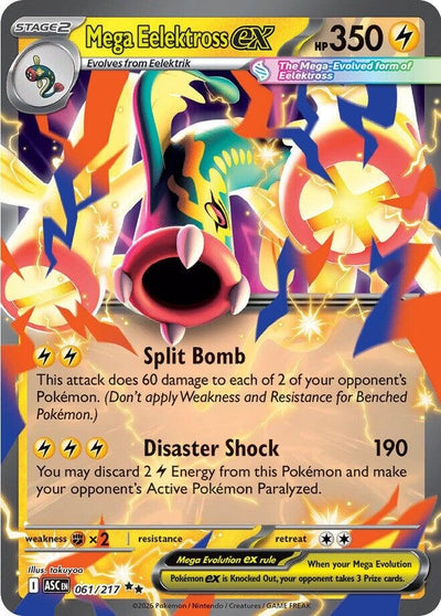 Mega Eelektross ex (ME: Ascended Heroes) (061/217)