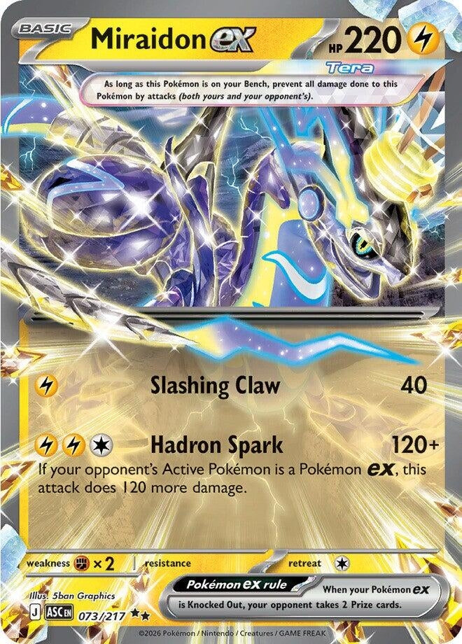 Miraidon ex (ME: Ascended Heroes) (073/217)