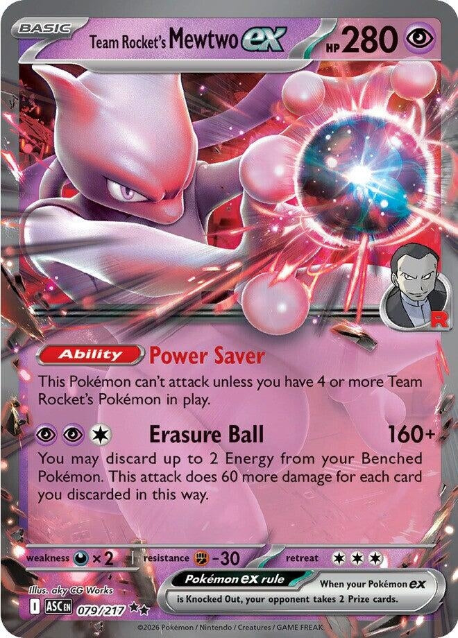 Team Rocket's Mewtwo ex (ME: Ascended Heroes) (079/217)