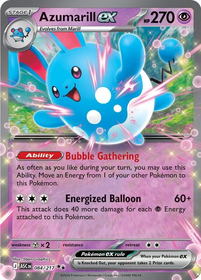 Azumarill ex (ME: Ascended Heroes) (084/217)