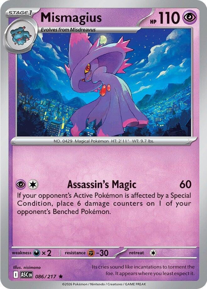 Mismagius (ME: Ascended Heroes) (086/217)