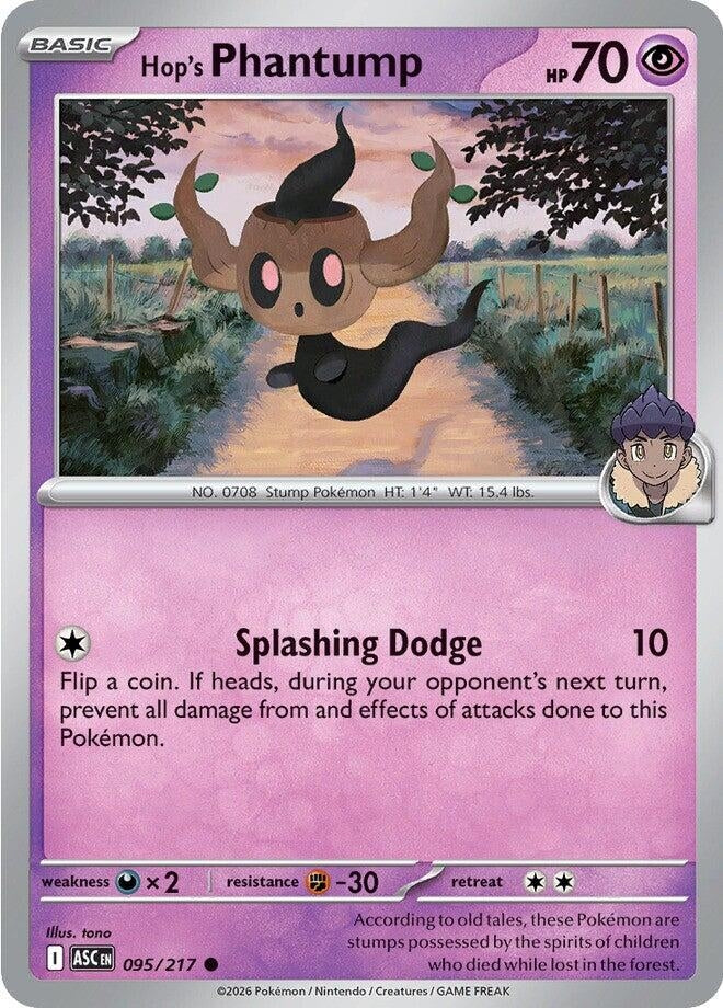 Hop's Phantump (ME: Ascended Heroes) (095/217)