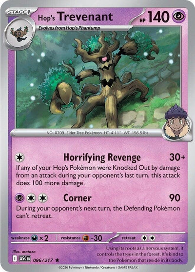 Hop's Trevenant (ME: Ascended Heroes) (096/217)