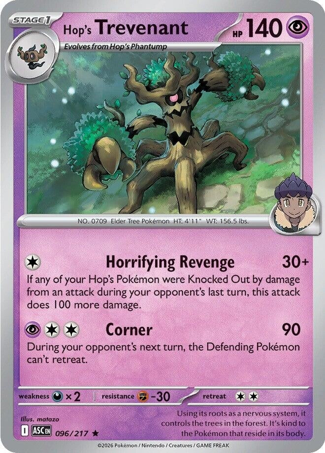 Hop's Trevenant (ME: Ascended Heroes) (096/217)