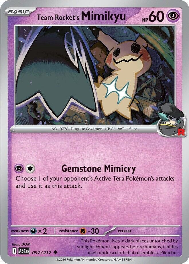 Team Rocket's Mimikyu (ME: Ascended Heroes) (097/217)