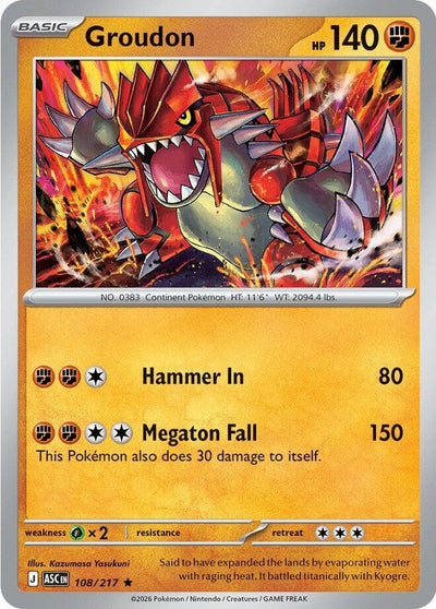 Groudon (ME: Ascended Heroes) (108/217)
