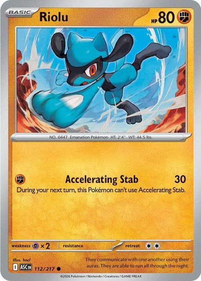 Riolu (ME: Ascended Heroes) (112/217)