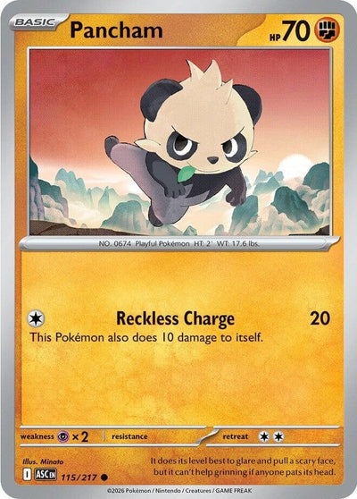 Pancham (ME: Ascended Heroes) (115/217)