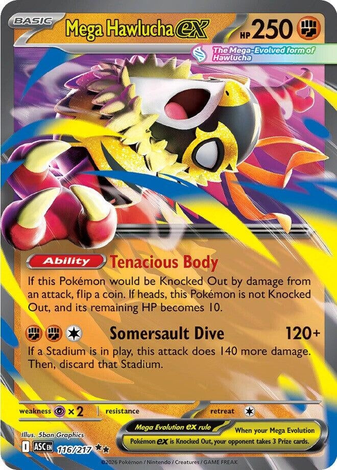 Mega Hawlucha ex (ME: Ascended Heroes) (116/217)