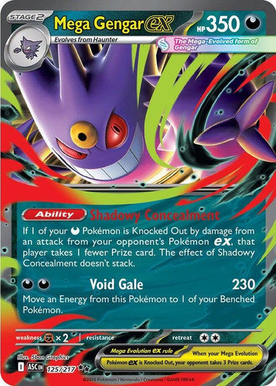 Mega Gengar ex (ME: Ascended Heroes) (125/217)