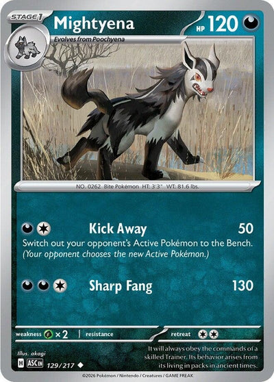 Mightyena (ME: Ascended Heroes) (129/217)