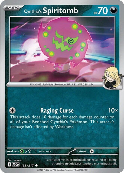 Cynthia's Spiritomb (ME: Ascended Heroes) (133/217)