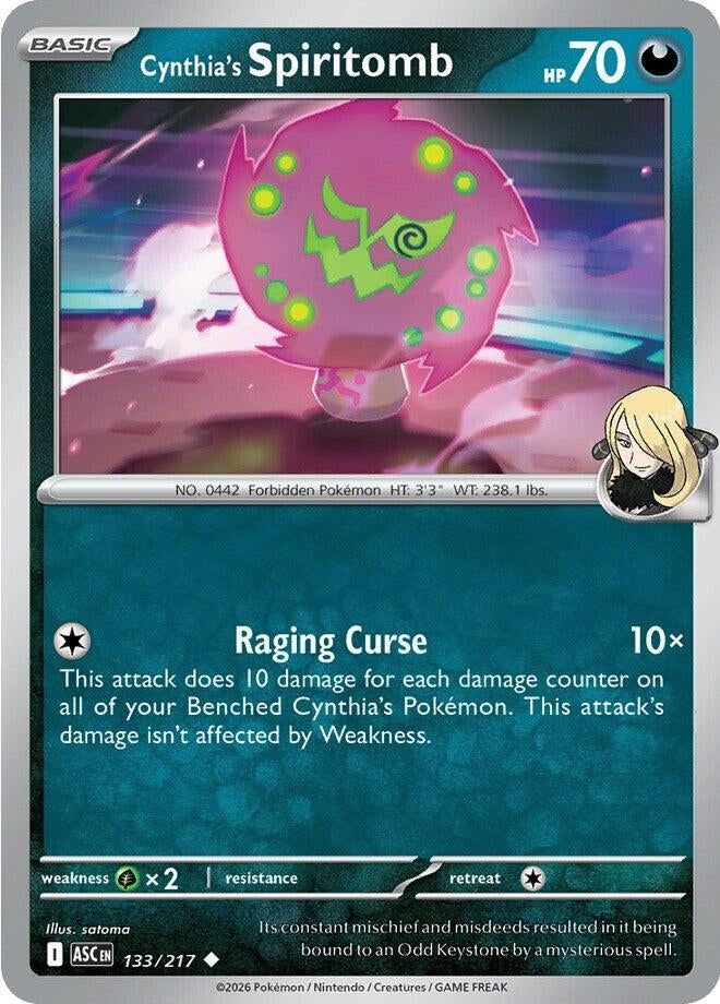 Cynthia's Spiritomb (ME: Ascended Heroes) (133/217)