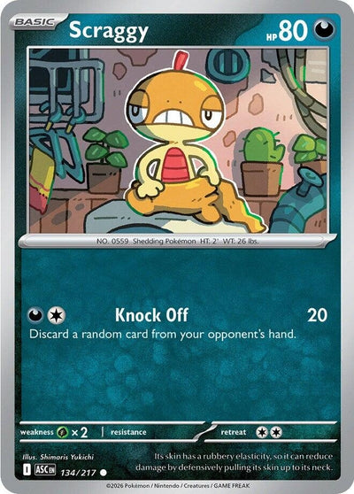 Scraggy (ME: Ascended Heroes) (134/217)