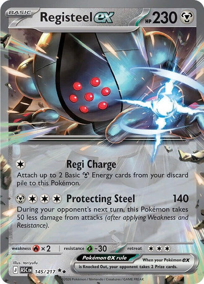 Registeel ex (ME: Ascended Heroes) (145/217)