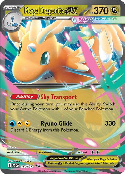 Mega Dragonite ex (ME: Ascended Heroes) (152/217)