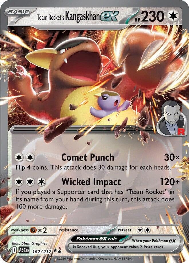 Team Rocket's Kangaskhan ex (ME: Ascended Heroes) (162/217)
