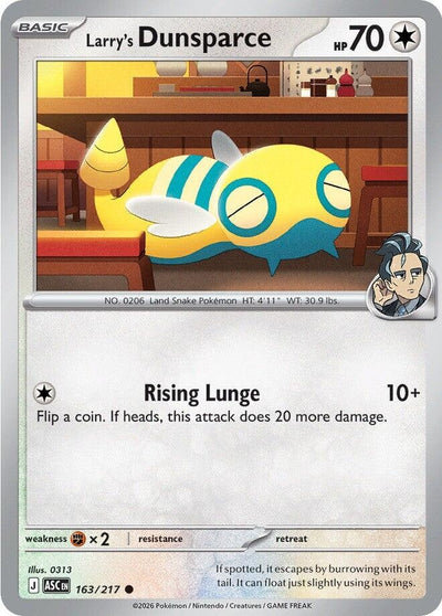Larry's Dunsparce (ME: Ascended Heroes) (163/217)