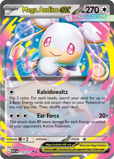 Mega Audino ex (ME: Ascended Heroes) (172/217)